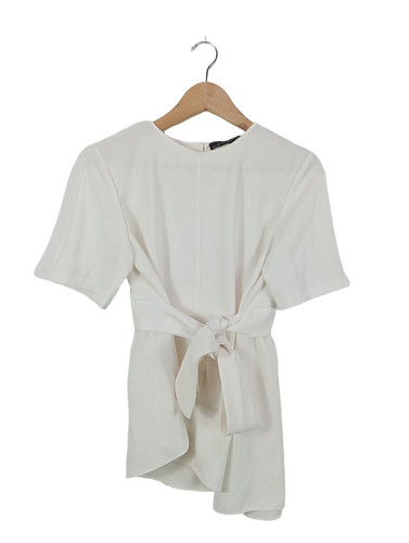 Zara woman bluse weiß - bluse, größe