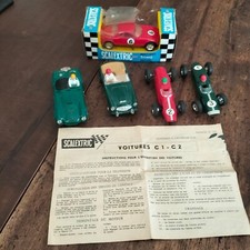 SCALEXTRIC Slot Car lotto 5 Macchine con rarità Matra Lotus Cooper Cobra Austin