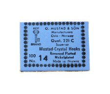 AMI MUSTAD CRYSTAL HOOKS - Ref