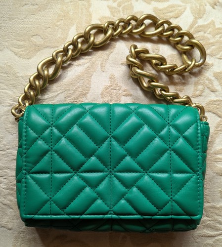 Borsa zara stile trapuntato - borsa,