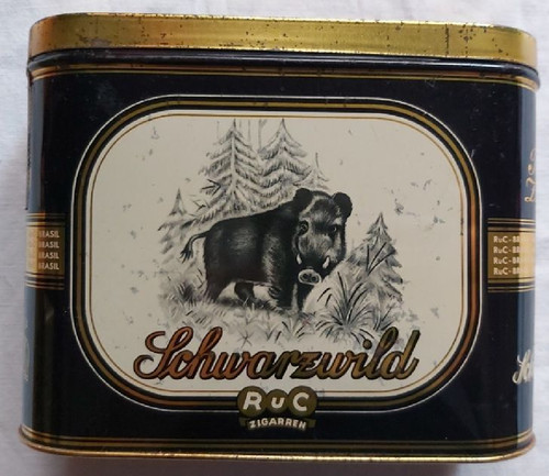 Tobacciana scatola vuota latta - scatola,
