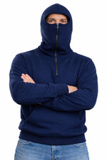 Felpa NINJA ULTRAS Neutra NERA