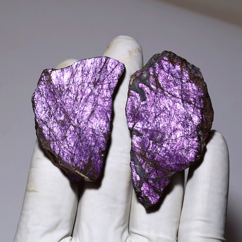 Lampo metallo viola - di,