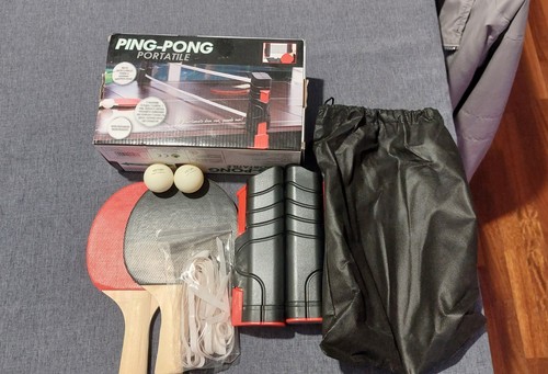 Set ping pong portatile - da,