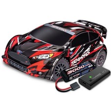 Traxxas 74154-4 Ford Fiesta ST Rally 1:10 4WD TQ BL-2S brushless incl. batteria/carica