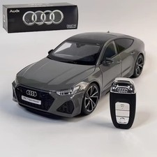 Modellino auto 1:18 Audi RS7 Sportback Grigia Telecomando Lega Pressofusa
