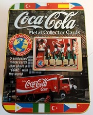Carte Metalliche COCA COLA
