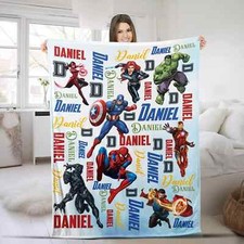 COPERTA Divano Supereroi