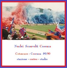 CD TIFO NUCLEI SCONVOLTI COSENZA ANNI '80    ULTRAS COSENZA '80s  CD SONGS