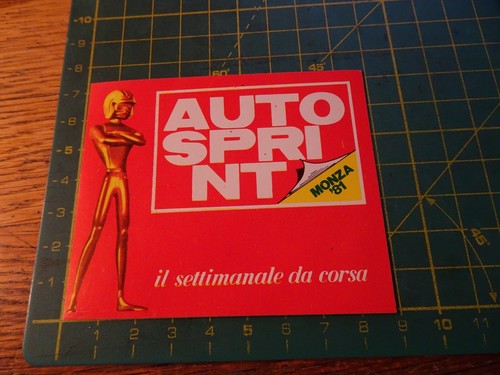 Adesivo vintage sticker kleber - adesivo,