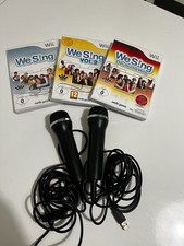 We Sing 2 Microfoni  Nintendo Wii + 3 Giochi di canto copertina DE giochi multi5