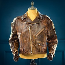 Giacca pelle motociclista