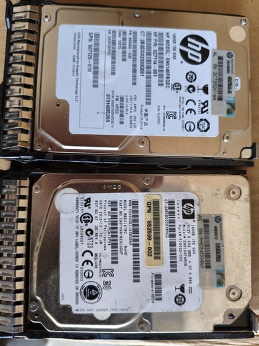 Coppia hard disk 300gb sas - hard, hp