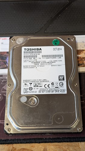 Hard disk toshiba dt01aca100 - disk,