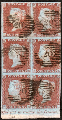 1841 raro sg8 rosso marrone - rosso,