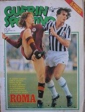 GUERIN SPORTIVO 45 1981 DOSSENA BONESSO POSTER FALCAO ROMA CHIERICO