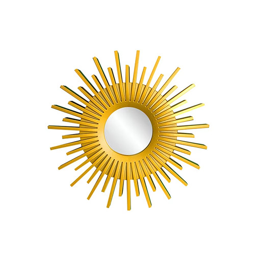 Sole forma specchio rotondo - sole,