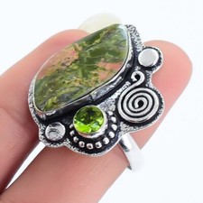 Unakite, Peridoto Gemma