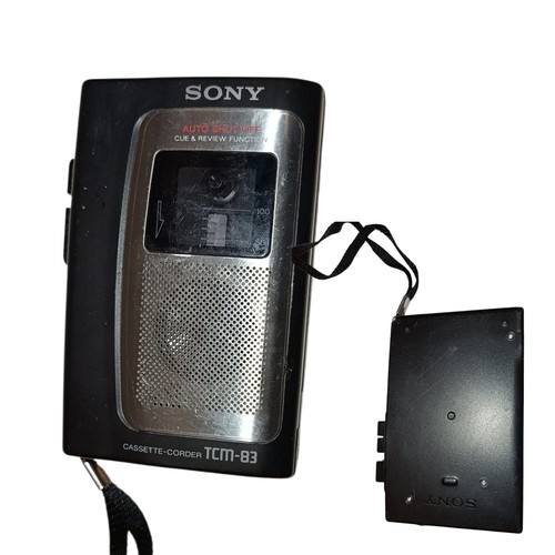 Sony tcm cassette recorder - tcm-83,