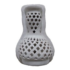 Applique da Parete Interna o Esterna in Terracotta Dipinta a Mano - Artigianato 