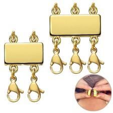 Chiusura strati per collana - chiusura,