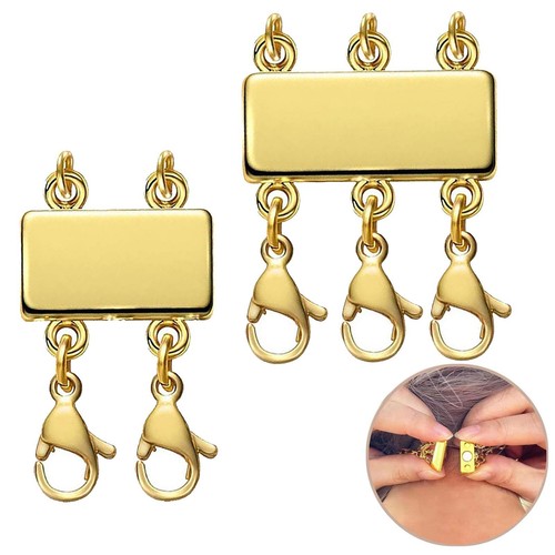 Chiusura strati per collana - chiusura,