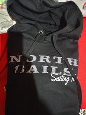 Felpa North Sails Tg.S Con Tasconi Anteriori.Praticamente Mai Usata Veste 46/48