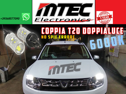 Coppia lampade diurne t20 - diurne, //