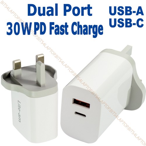 Adattatore doppia porta - porta, 30w