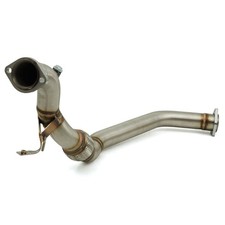 STAINLESS STEEL EXHAUST FRONT PIPE DOWNPIPE FOR BMW E46 3 SERIES 320d M47 98+