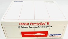 💥 Eppendorf Femtotip II, Set di 20, 930000043 Micro iniezioni Capillari NUOVO