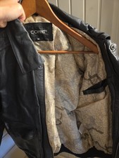 Giacca bomber in pelle stile