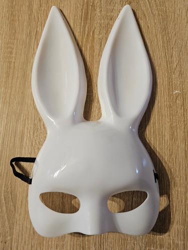 Maschera coniglio bianca - maschera,