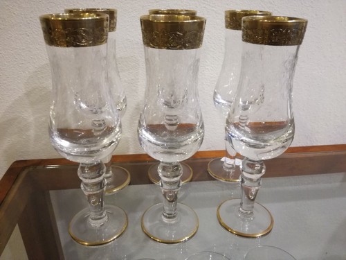 Flute liquore grappa in - /,