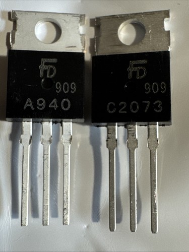 1coppia 2sa940 a940 - (1+1),