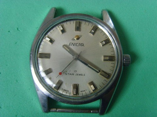 Vintage swiss enicar 17j - vintage,