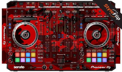 Pioneer ddj sx3 skin - pioneer, rosso