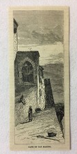 1880 rivista incisione porta - 1880, ~
