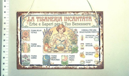 Targa tisana erbe - , curative