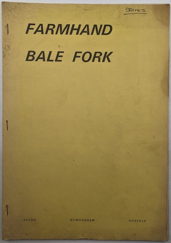 Farmhand early balle - farmhand;,