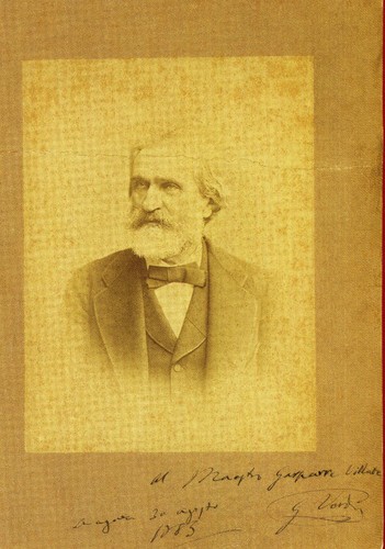 Giuseppe verdi signed - giuseppe,