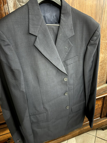 Abito bottoni grigio 54 - abito,