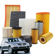 KIT TAGLIANDO 4 FILTRI VW TOUAREG 2.5 R5 TDI 128KW DAL 01/03 VOLKSWAGEN