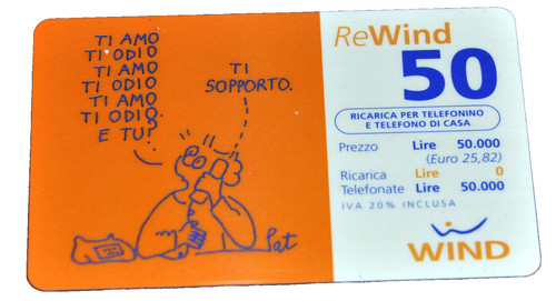 Scheda telefonica wind - scheda,