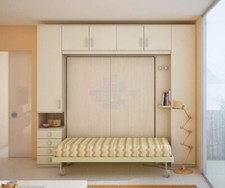 Armadio ponte con mobile letto - con,