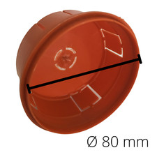 Scatola tonda di derivazione