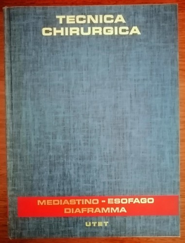 Tecnica chirurgica mediastino - chirurgica,