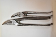 2 forbici cesoie vintage tedesche Werindus per taglierine in lamiera e pelle