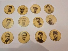 Lot of 12 Metal Tin Plates