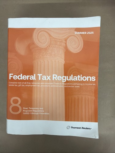 Federal tax regulations - tax,